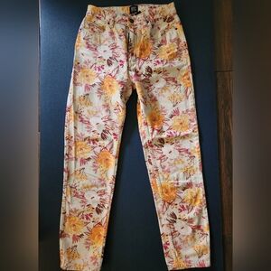 BDG Floral High-Rise Pants
